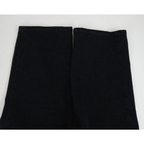 Lee Natural Fit Straight Leg Mid Rise Midnight Black Jeans Size 10M - Picture 7 of 9